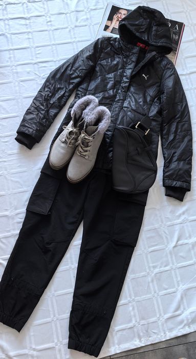 Spodnie Damskie Ortalionowe Zara r.S/M