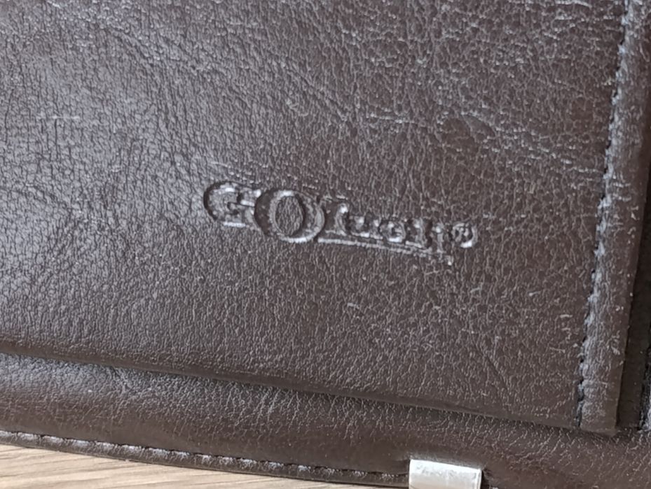 Skórzana brązowa aktówka