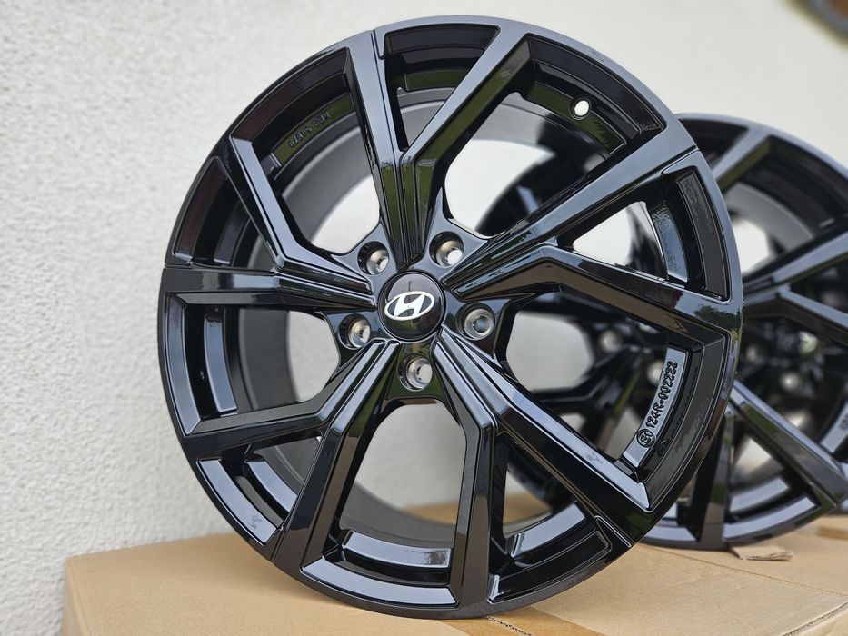 Hyundai Tucson 18 Nowe 5x114,3 Kona i30 Santa Fe Veloster Felgi Czarne