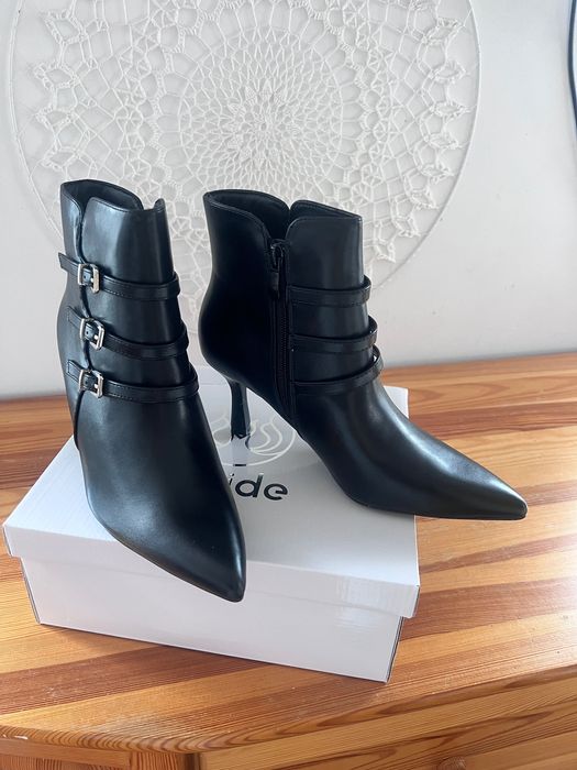39 Sklep nowe botki damskie na szpilce 6619e