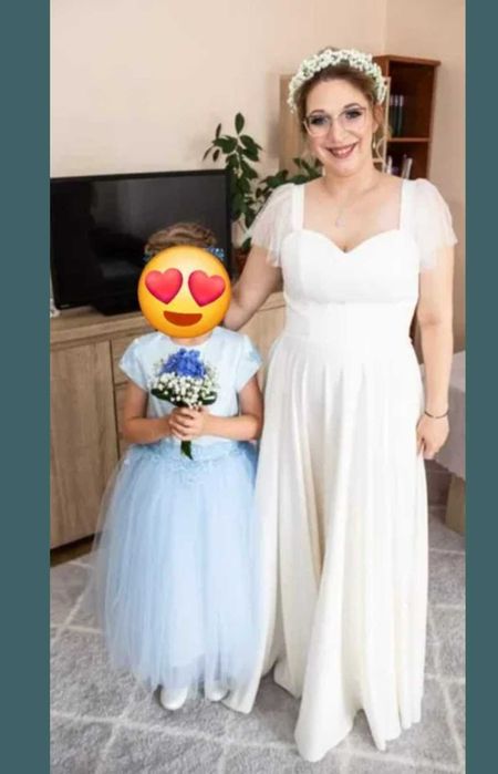 Suknia ślubna prosta