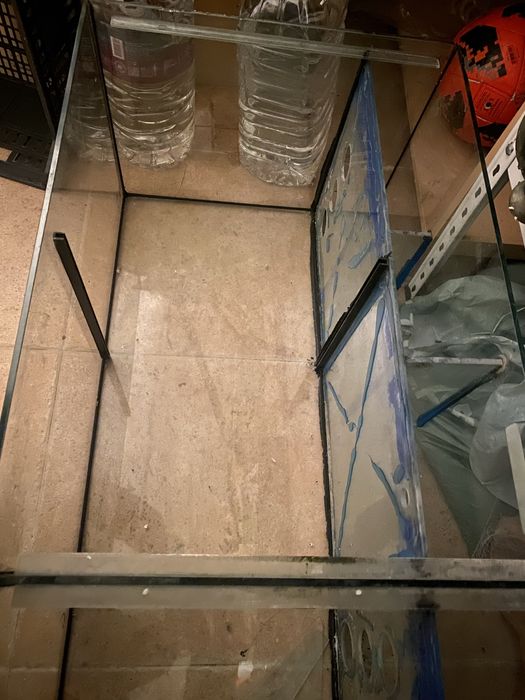 Aquario 120x45x34  com sump traseira