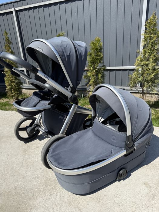 дитяча універсальна коляска 2 в 1 Anex l/type у сірому кольорі
