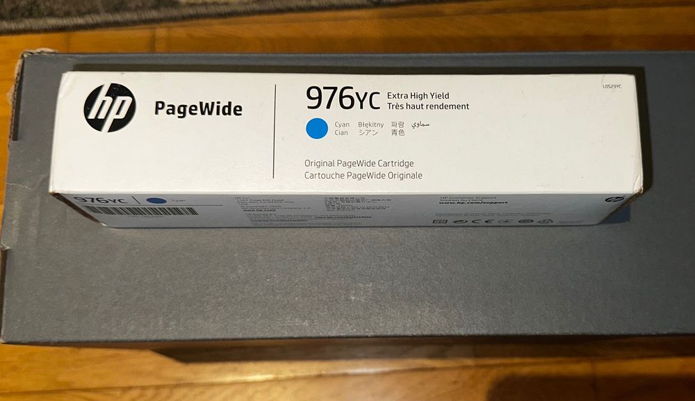 Wkład atramentowy. HP tusz Cyan 976YC, L0S29YC
