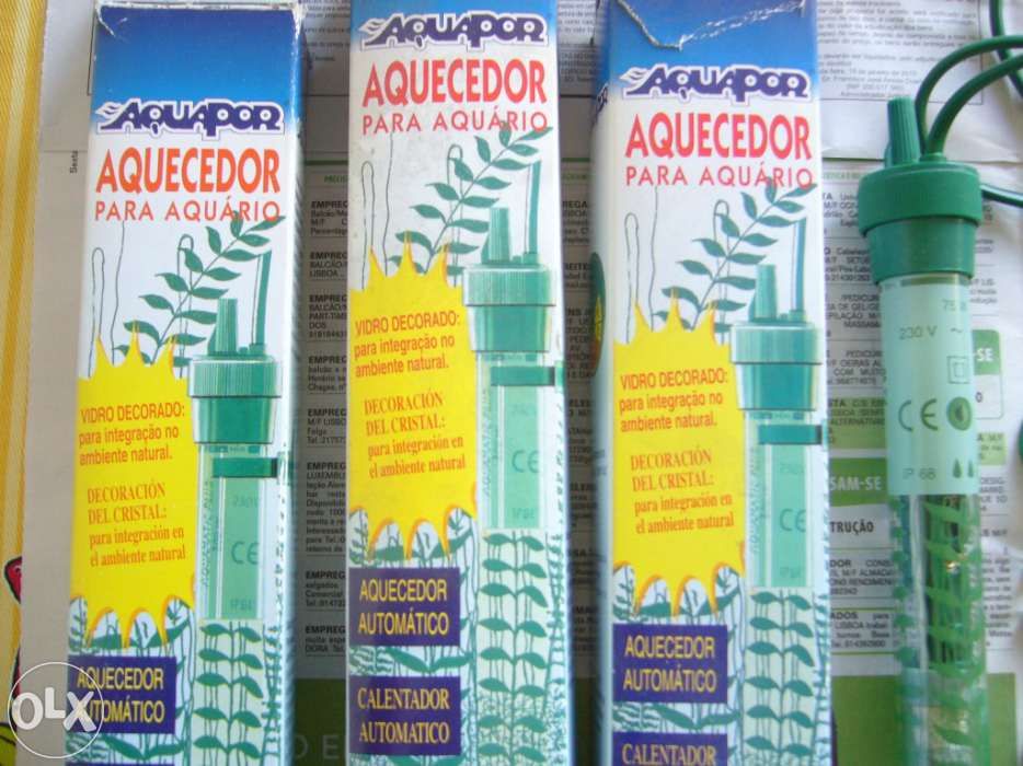 Aquecedores de aquário