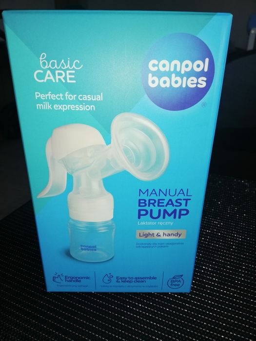 laktator ręczny użyty dwa razy