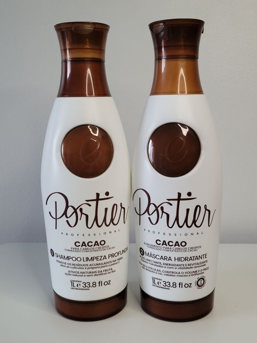 Shampoo e Mascara Portier Cacao