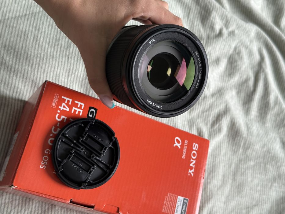Sony FE 70-300mm F4.5-5.6 G OSS SEL70300G – stan idealny, komplet