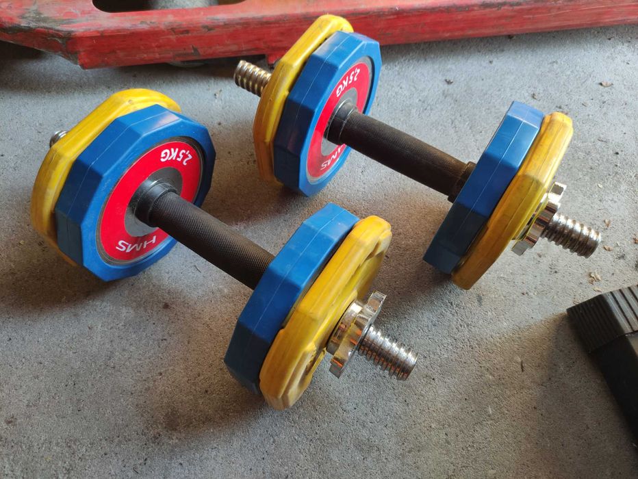 Hantle regulowane ogumowane 2x10kg
