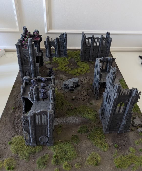 Ruiny grimdark Tereny do gier bitewnych Warhammer