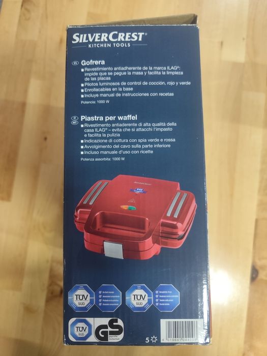 Máquina Wafles SilverCrest