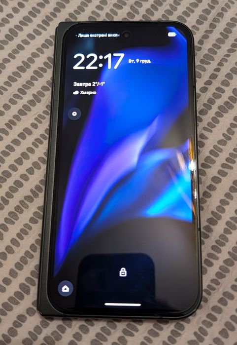 Google Pixel 9 Pro Fold 16/256Gb Obsidian Neverlock