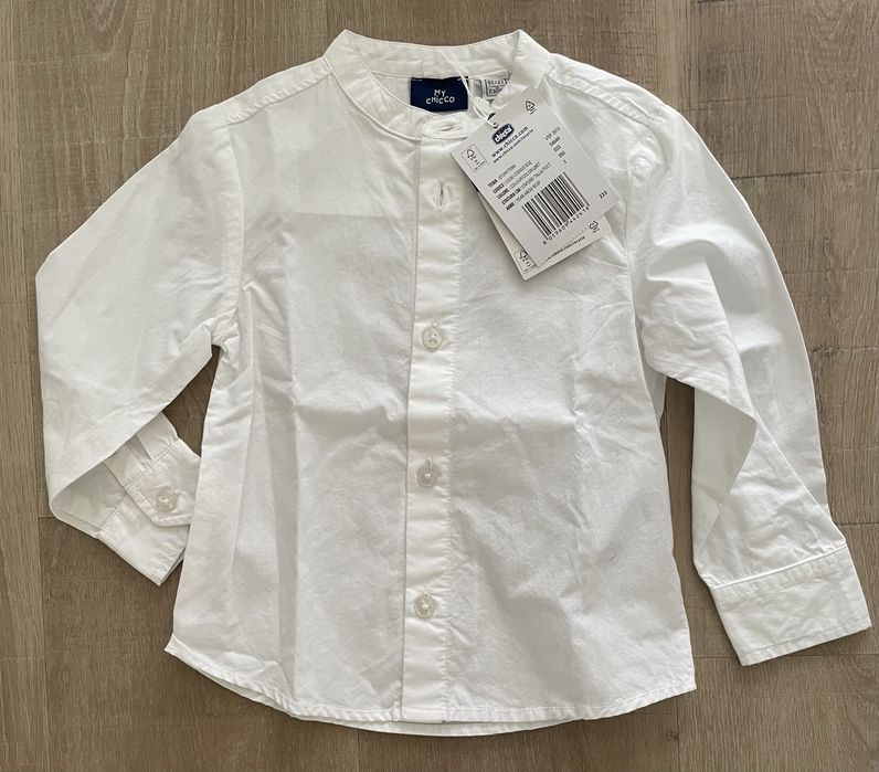 Camisa Chicco branca - 2 anos [NOVA]