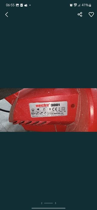 Odkurzacz, dmuchawa Hecht