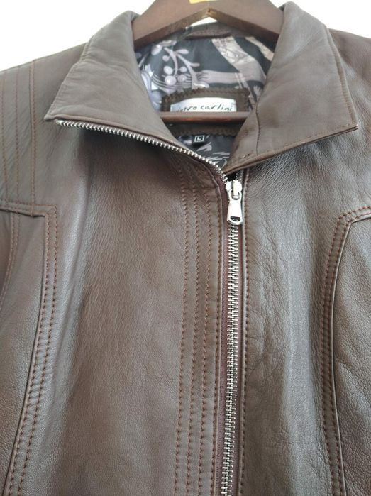 Куртка кожаная  женская