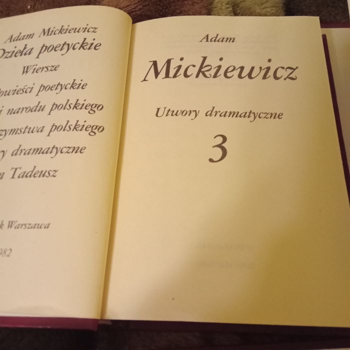 Adam Mickiewicz Dzieła