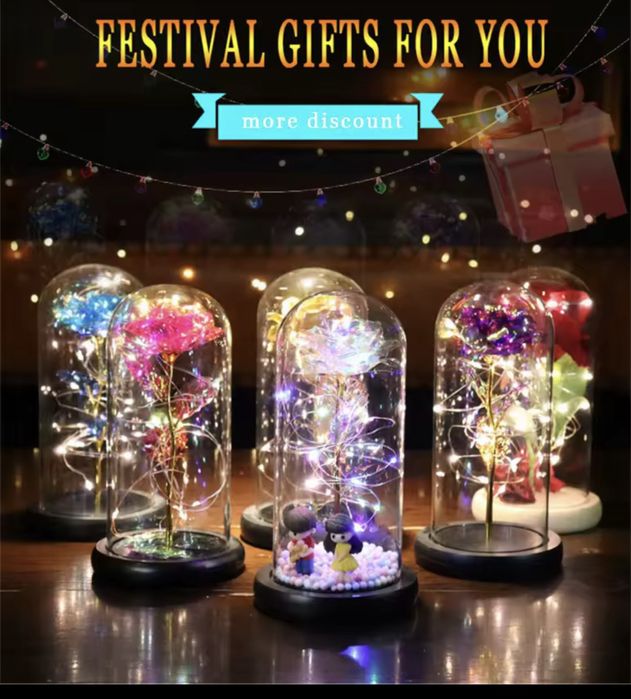 Розы в колбе. Вечная роза! Подарок. Роза