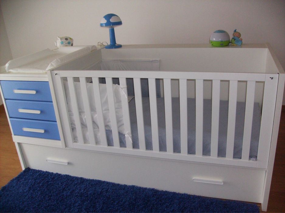 Transformável Berço em cama