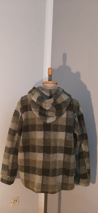 Ciepła bluza otwierana z kapturem Janina{44}