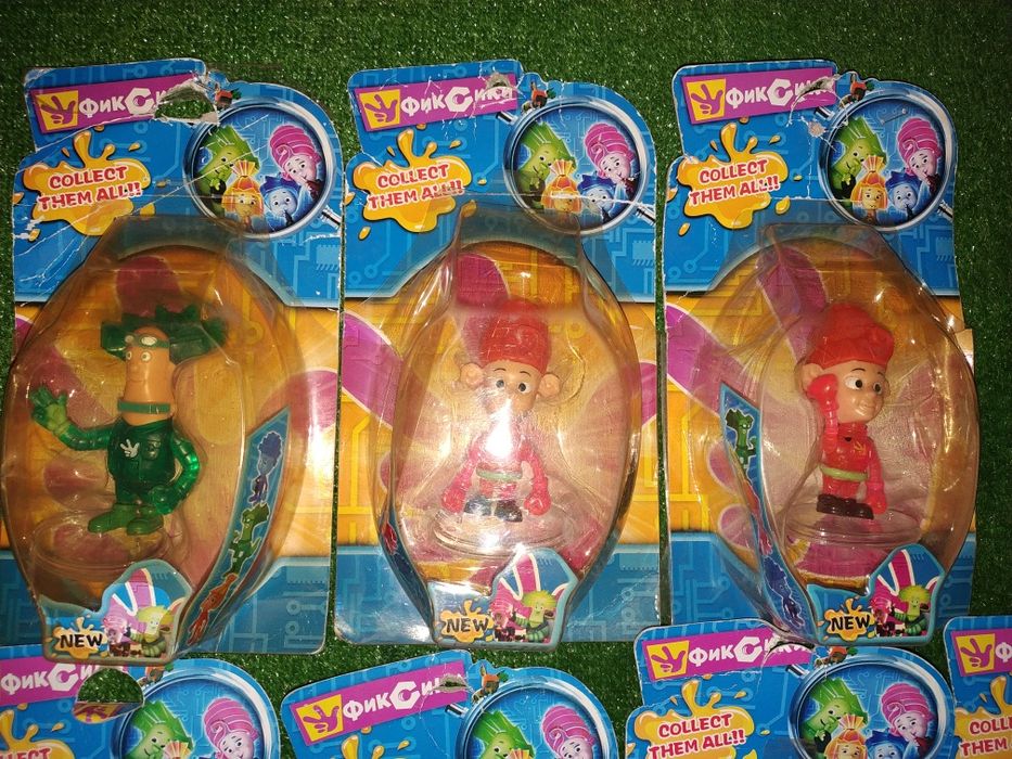 Герои мультсериала Фиксики.