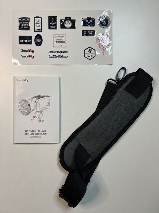 SmallRig RC 350B lampa LED COB bi-color + walizka + akcesoria
