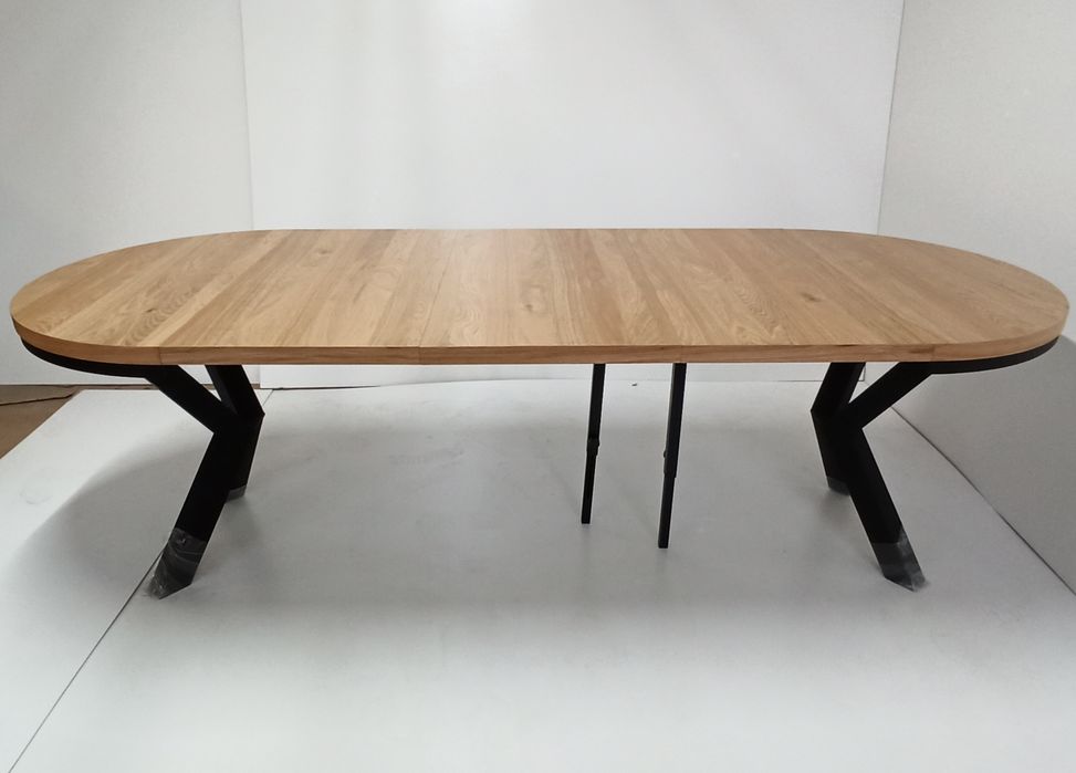 Stół okrągły rozkładany