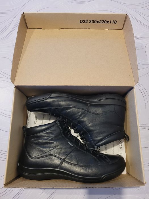 Черевики Ecco GoreTex 41 р, чоботи, напівчеревики зимові