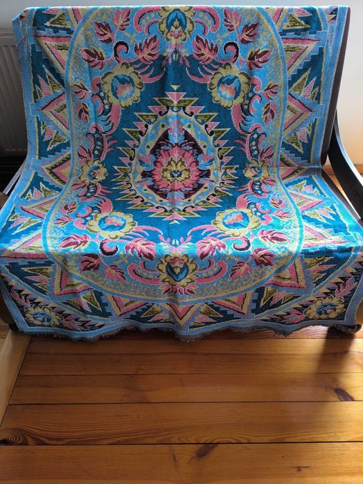 Kilim , kapa, narzuta, VINTAGE, żakard