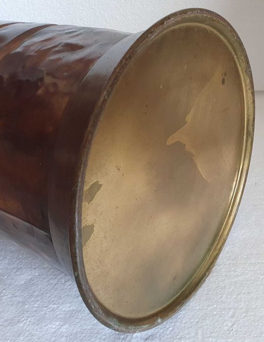 Chapeleiro em cobre antigo - Anos 40/50