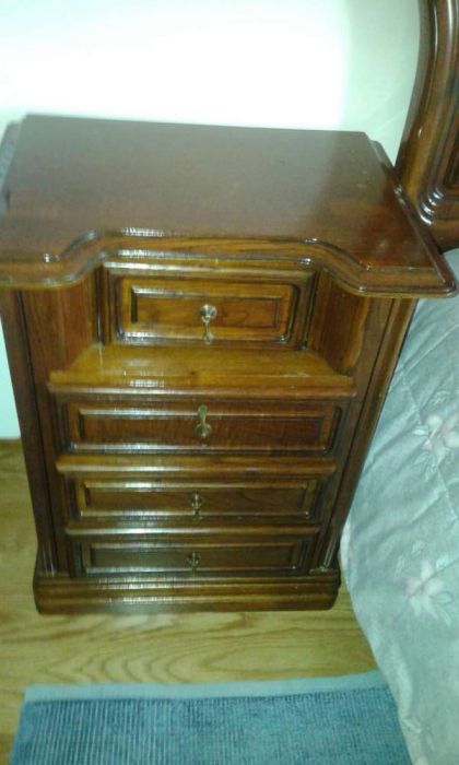 Super BARATO QUARTO DE CASAL  EM Madeira de Castanho maciço