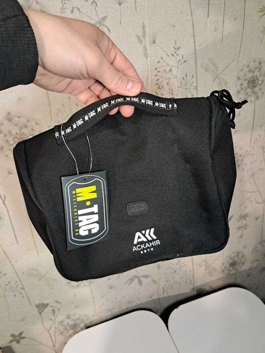 M-Tac несесер Black органайзер з дзеркалом і гачком