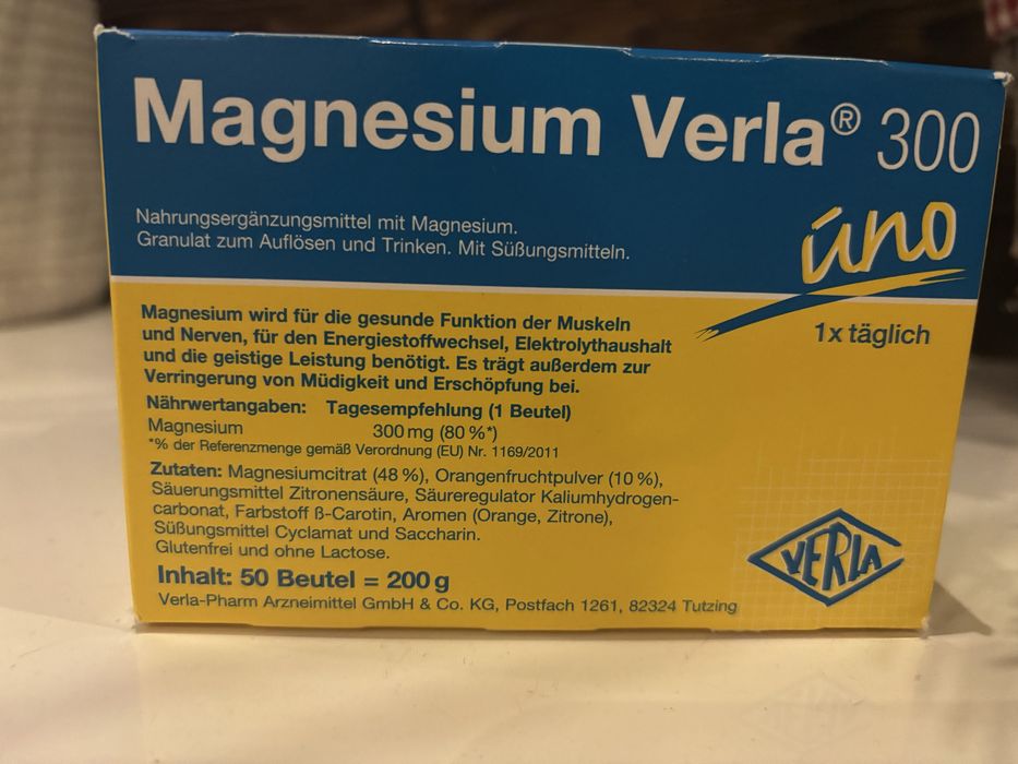 Magnez magnesium 300 verla nowy