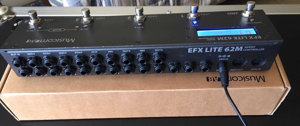 Musicomlab EFX 62M LITE Pedal Switcher