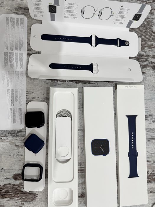 Apple watch 6, 44мм, годинник воч, часы апл воч