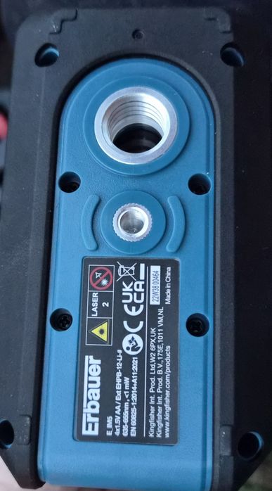 Erbauer laser krzyżowy