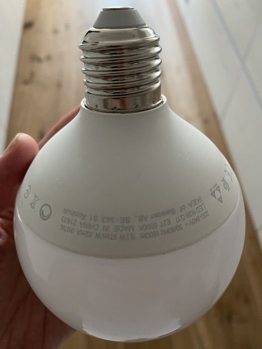 Lampada led Ikea 1600 lumenes NOVA