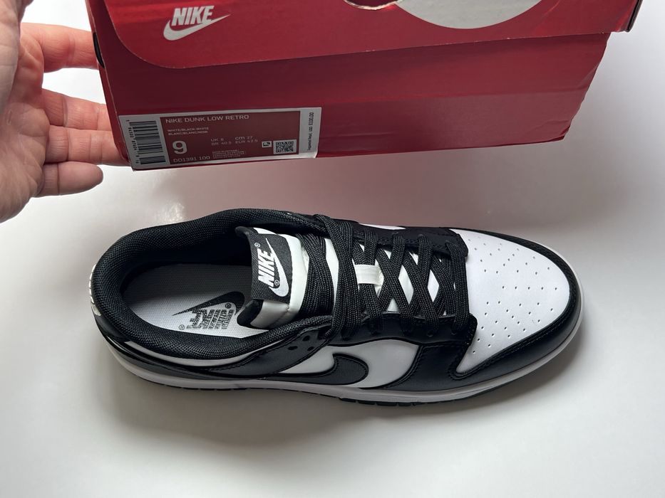 42.5-27см ОРИГІНАЛ 100% Кросівки NIKE DUNK Low RETRO DD1391-100