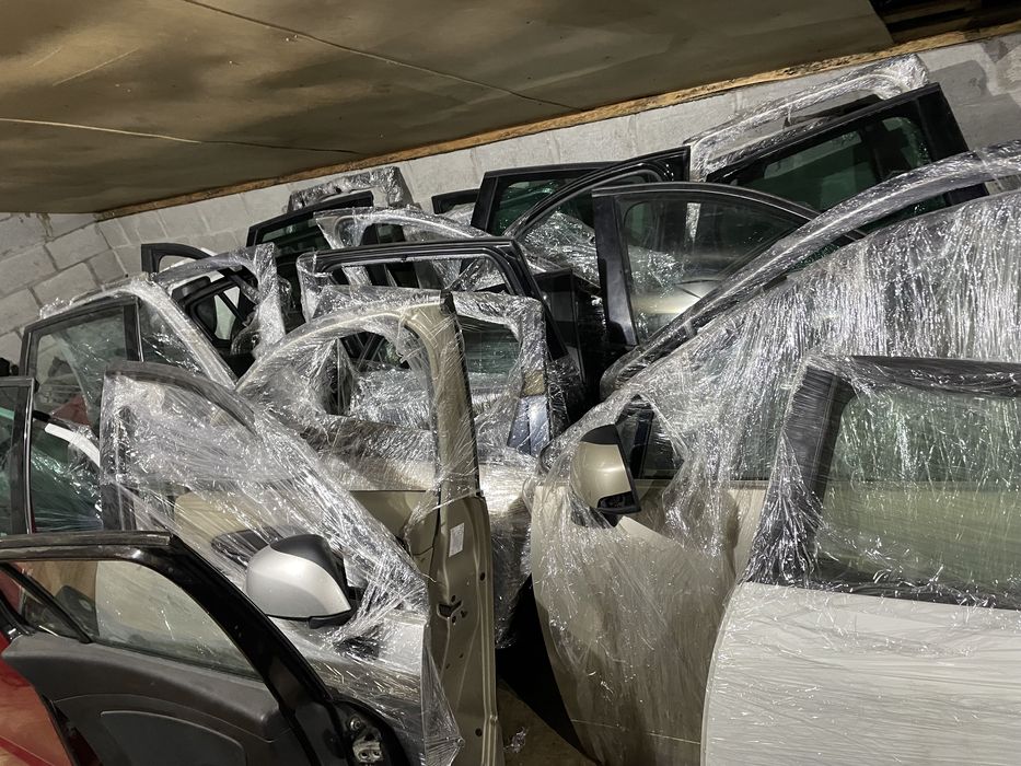 Двери на Рено Сценик 3 Рено Меган 3 есть разные цвета