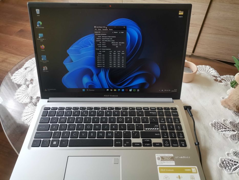 Notebook ASUS M1502YA R5-7530U 16GB RAM