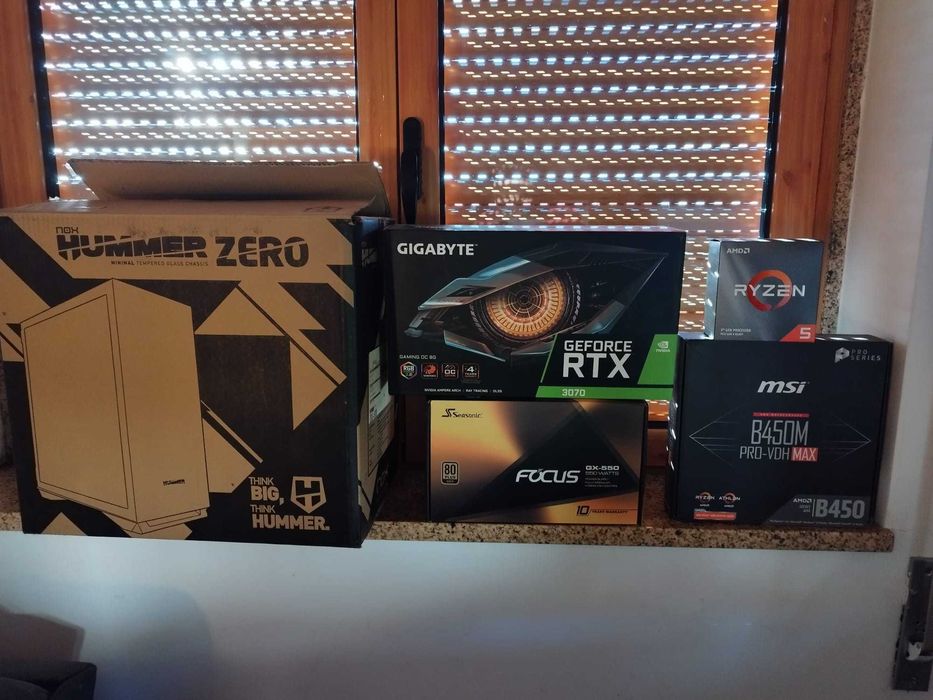 Pc Gaming Ryzen 5 3600 | RTX GeForce 3070 | 16Ram | Nvme 512GB