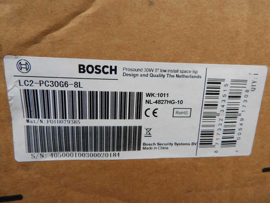 Głośniki Sufitowe  Bosch LC2‑PC30G6 ‑ 8 L