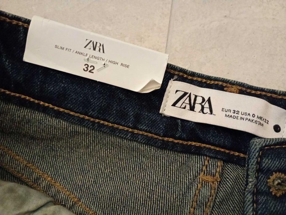 Dżinsy damskie zara