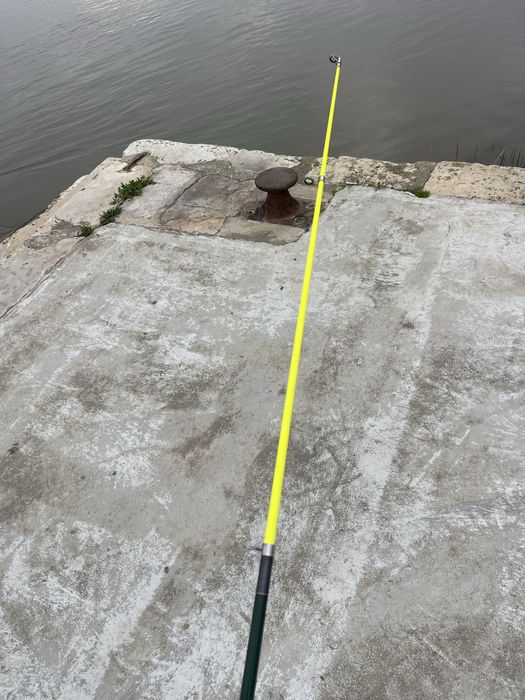 Cana pesca 4.2m telescópica Solaris NOVA(nunca usada - feita na Coreia