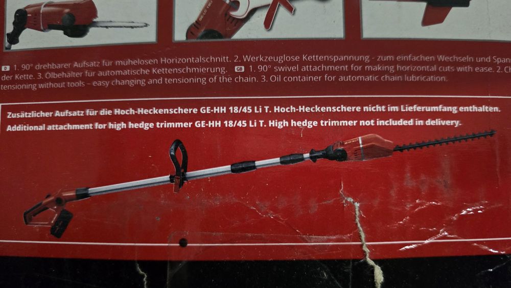 Lâmina para corta sebes einhell