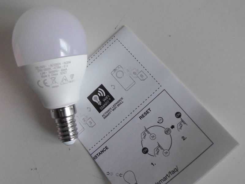 Żarówka LED E14 4,9W RGBW SMART+ WiFi sterowana smartfonem K