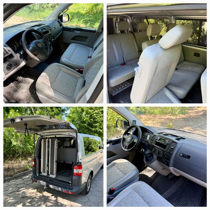 Zadbany VW Transporter 9os. Long Klima Niemcy