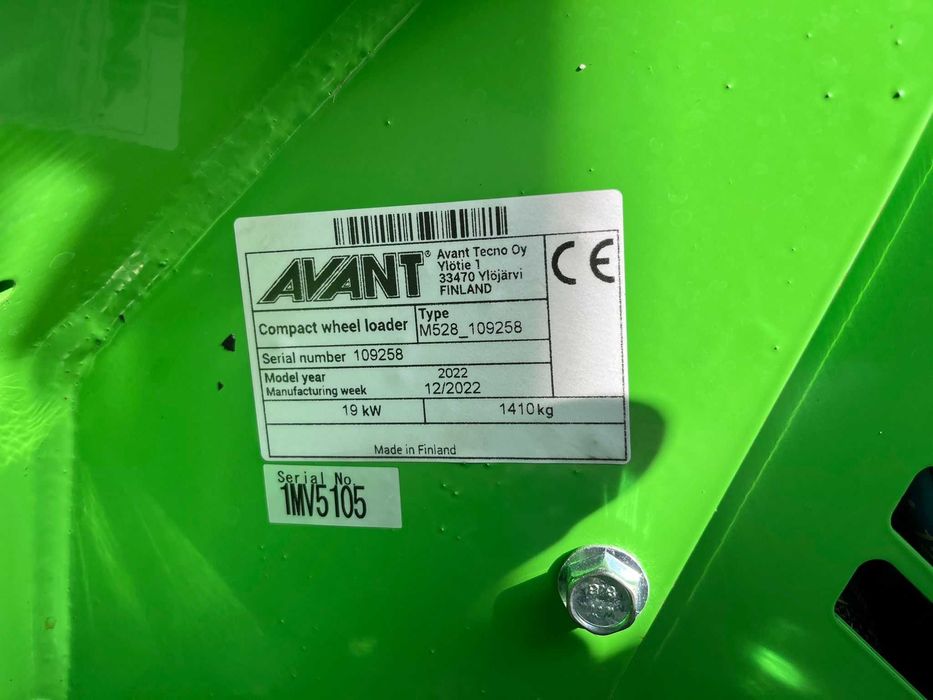 Avant 528 z 2023 roku 252 mtg. Bardzo zadbana ! Pełna dokumentacja.