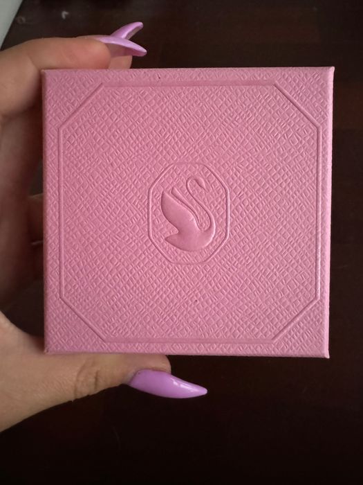 Colar Swan Cisne, Branco, Swarovski