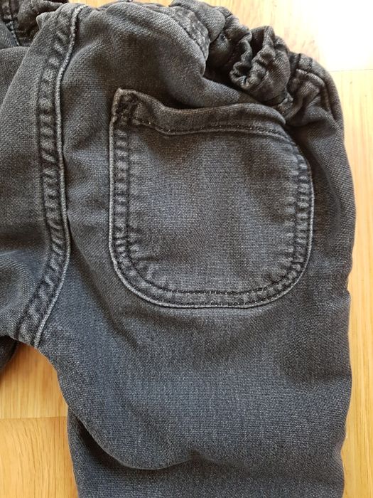 Joggersy Jeansy H&M 98 jak nowe