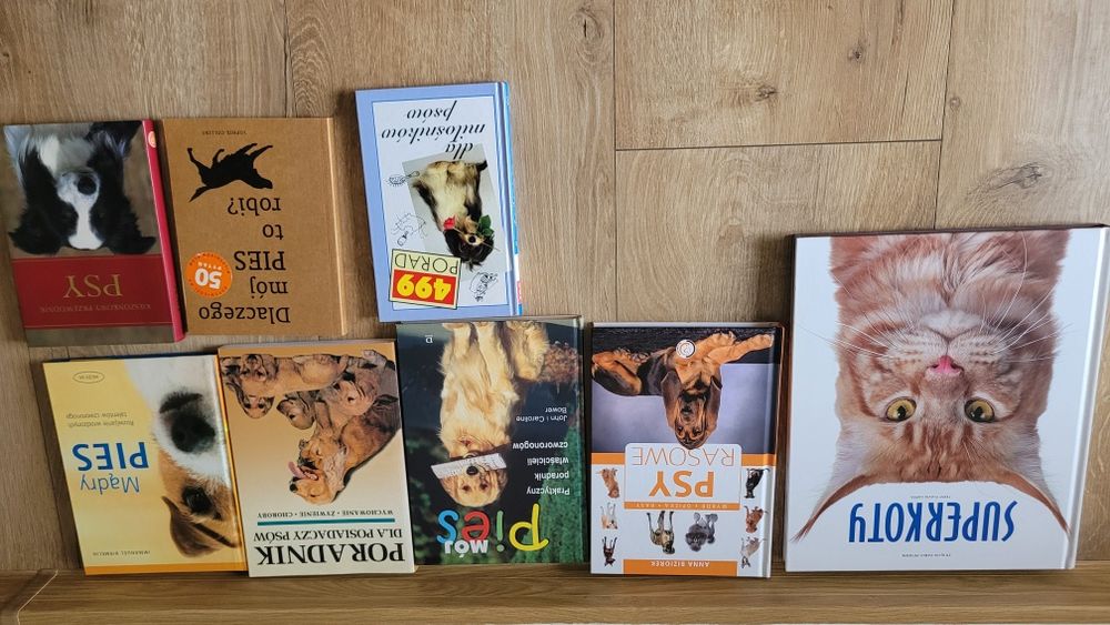 Psy książki Oddam za 2 kg dobrej kawy ziarnistej